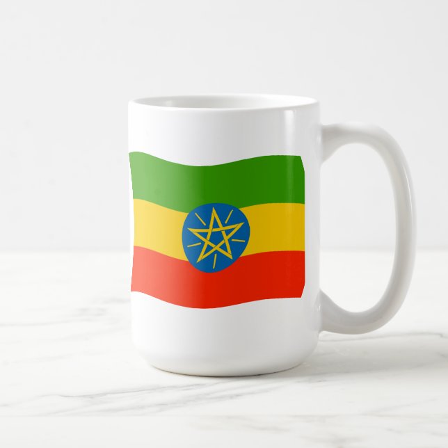 De Café Caneca com a Bandeira da Etiópia (Direita)