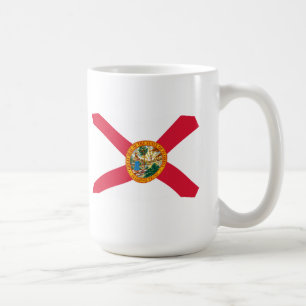 De Café Caneca com a Bandeira da Flórida
