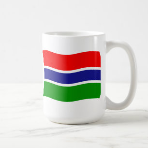 De Café Caneca com a Bandeira da Gâmbia