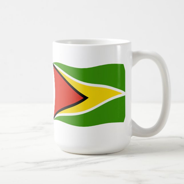 De Café Caneca com a Bandeira da Guiana (Direita)