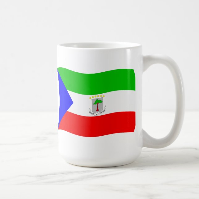 De Café Caneca com a Bandeira da Guiné Equatorial (Direita)