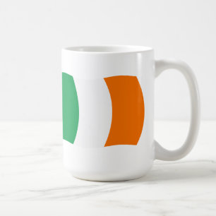 De Café Caneca com a Bandeira da Irlanda