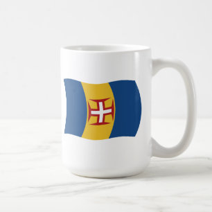 De Café Caneca com a Bandeira da Madeira