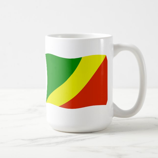 De Café Caneca com a Bandeira da República do Congo (Direita)