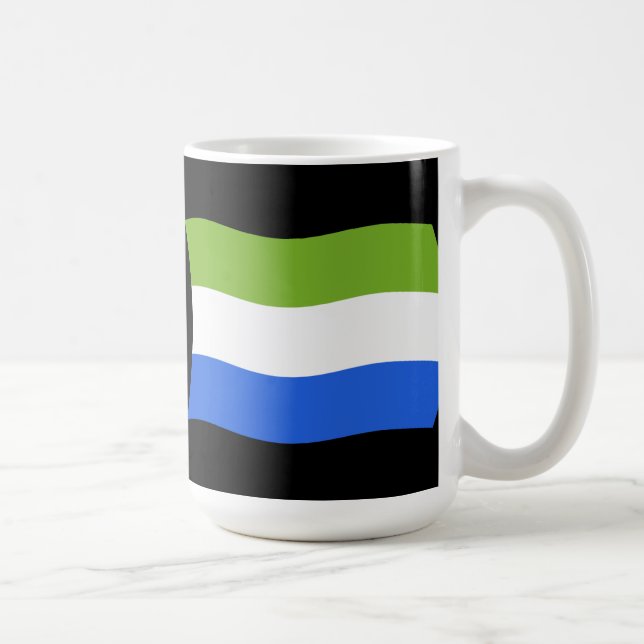 De Café Caneca com a Bandeira da Serra Leoa (Direita)