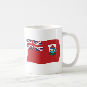 De Café Caneca com a Bandeira das Bermudas