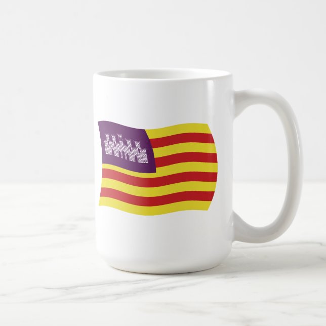De Café Caneca com a Bandeira das Ilhas Baleares (Direita)