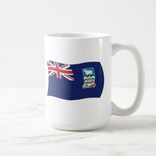 De Café Caneca com a Bandeira das Ilhas Falkland