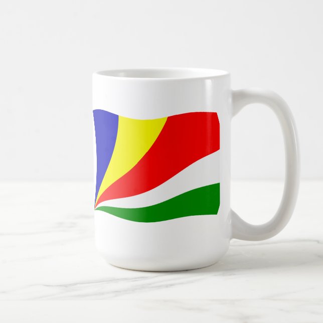 De Café Caneca com a Bandeira das Seychelles (Direita)