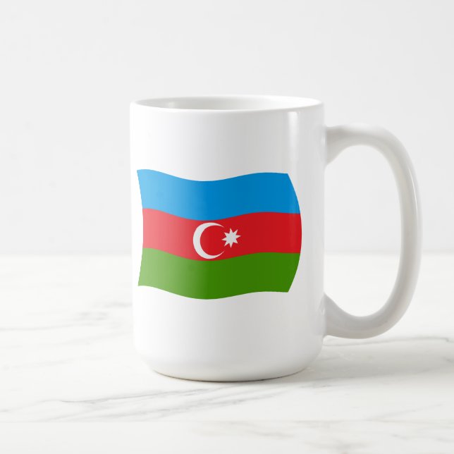De Café Caneca com a Bandeira do Azerbaijão (Direita)
