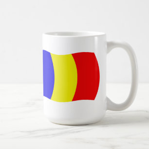De Café Caneca com a Bandeira do Chade