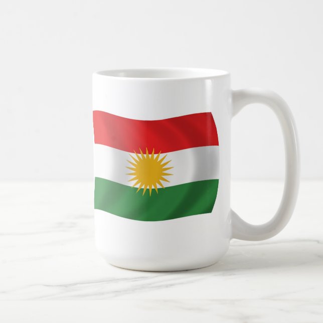 De Café Caneca com a Bandeira do Curdistão (Direita)