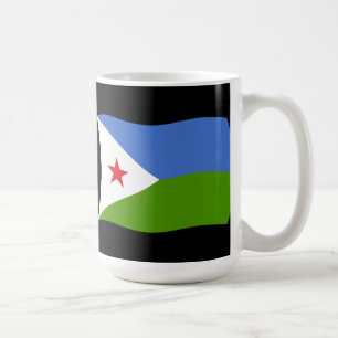 De Café Caneca com a Bandeira do Djibuti