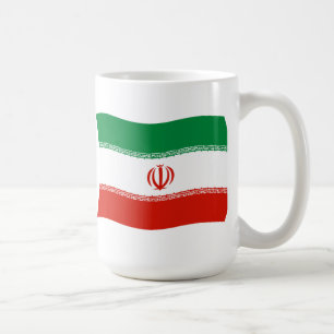 De Café Caneca com a Bandeira do Irã