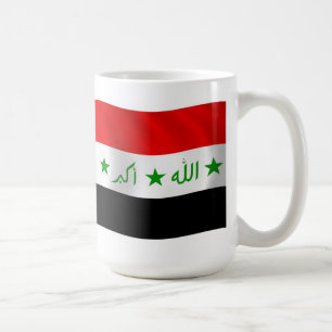 De Café Caneca com a Bandeira do Iraque