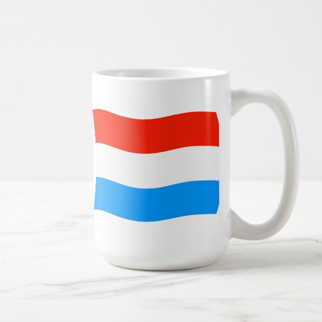 De Café Caneca com a Bandeira do Luxemburgo (Direita)