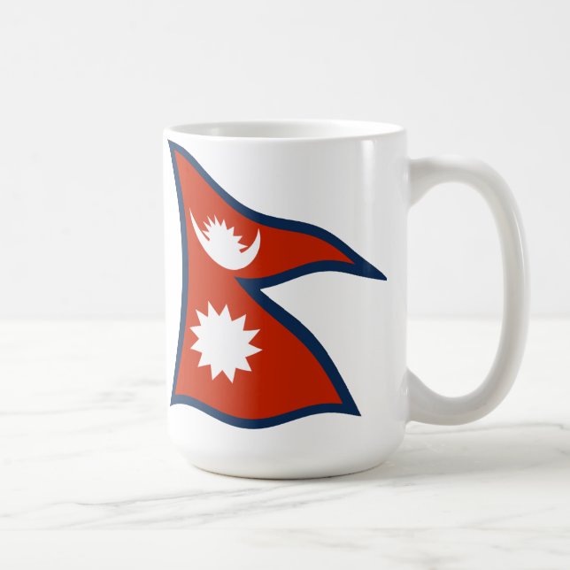 De Café Caneca com a Bandeira do Nepal (Direita)
