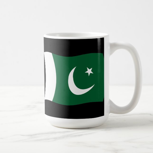 De Café Caneca com a Bandeira do Paquistão (Direita)