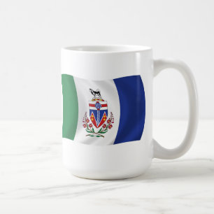 De Café Caneca com a Bandeira do Yukon