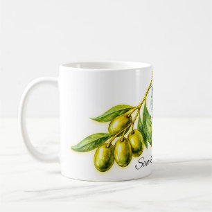 De Café Caneca com Azeitonas