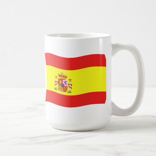 De Café Caneca com Bandeira da Espanha (Direita)