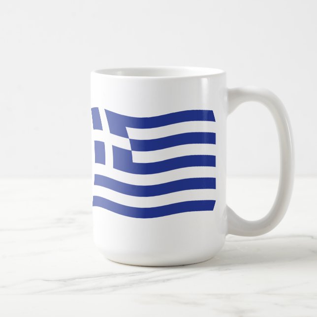 De Café Caneca com Bandeira da Grécia (Direita)