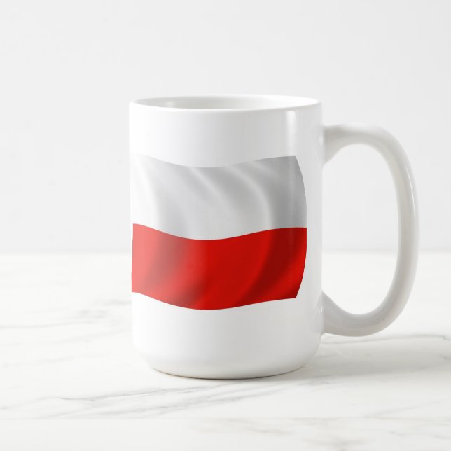 De Café Caneca com Bandeira da Polônia (Direita)