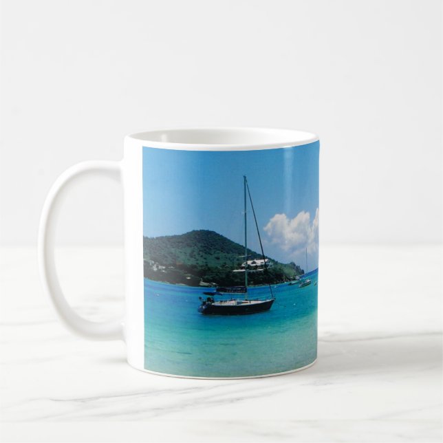 De Café Caneca com cena das caraíbas (Esquerda)