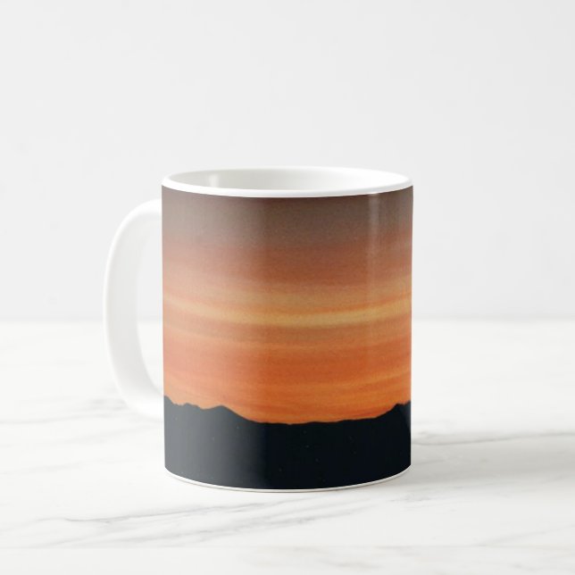 De Café Caneca com Cena Solar (Frente Esquerda)
