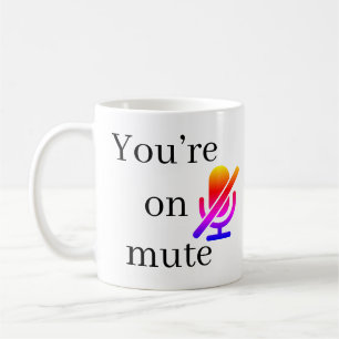 De Café Caneca com Citação Engraçada do Zoom 'Você está no