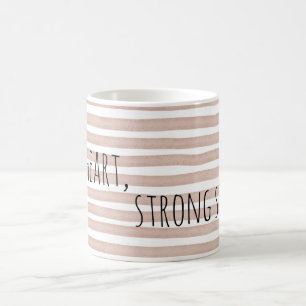 De Café Caneca com Citação Minimalista Coração Macio Alma
