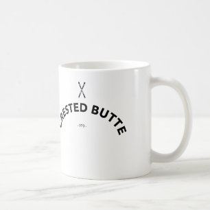 De Café Caneca com crista do montículo