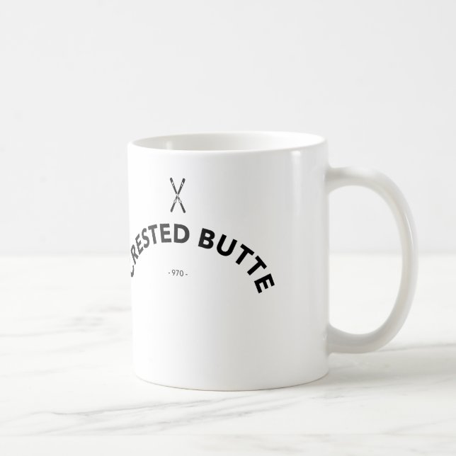 De Café Caneca com crista do montículo (Direita)