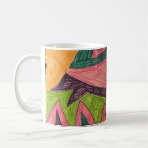 De Café caneca com design energético