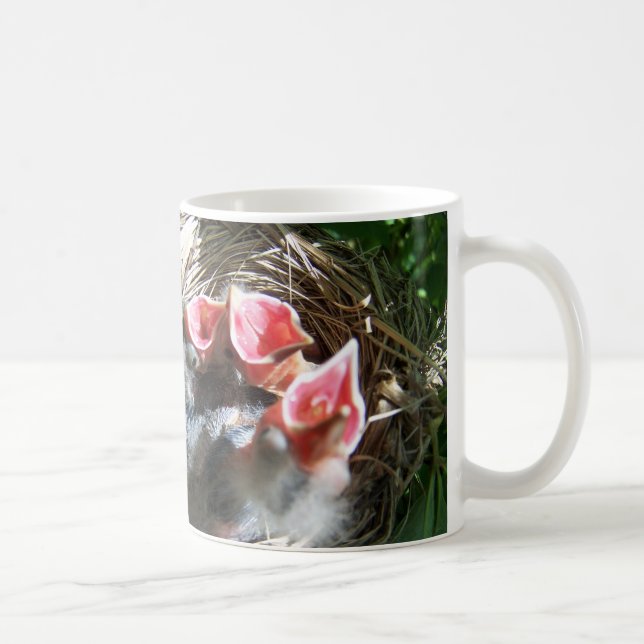 De Café Caneca com fome dos bebês (Direita)