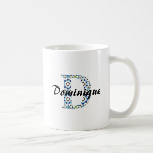 De Café Caneca com Letra D Geométrica Z-7