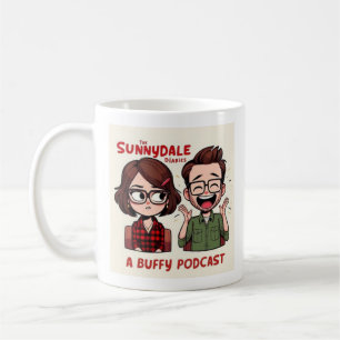 De Café Caneca com Logo do Podcast Sunnydale Diaries