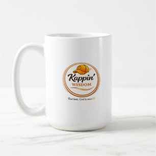 De Café Caneca com Logo Kappin' Wisdom