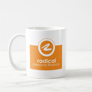 De Café Caneca com Logo Laranja RPF