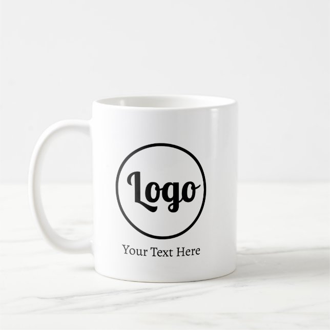 De Café Caneca com logotipo personalizado (Esquerda)