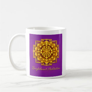 De Café Caneca com Maha Sri Yantra