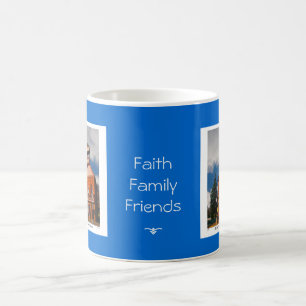 De Café Caneca com mensagem dos amigos da família da fé