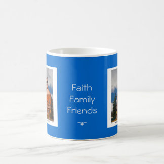 De Café Caneca com mensagem dos amigos da família da fé