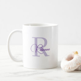De Café Caneca com Monograma Personalizado