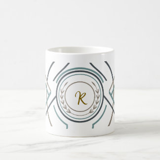 De Café Caneca com Nome ou Inicial Personalizado – Present