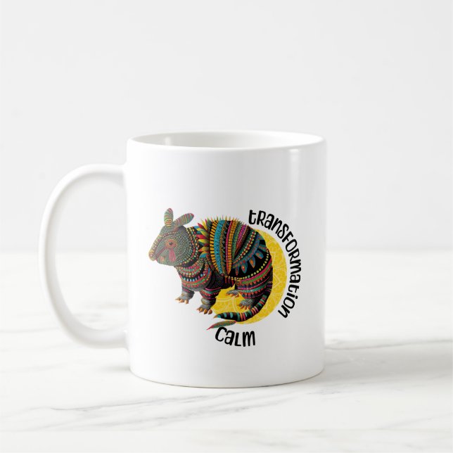 De Café Caneca com o Espírito Animal do Tatu (Esquerda)