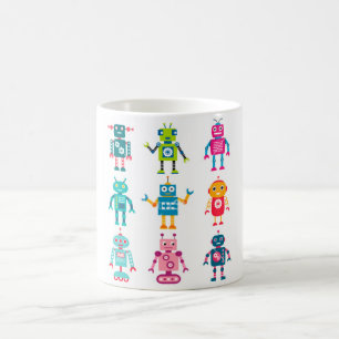 De Café Caneca com robôs