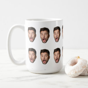 De Café Caneca com Rosto Personalizado Foto Imagem