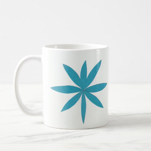 De Café Caneca com Turquoise Star (Esquerda)