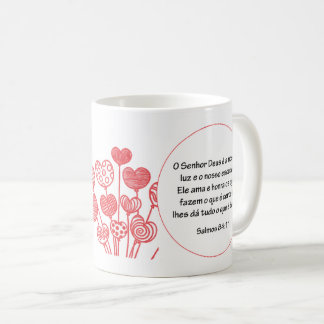 De Café Caneca com versículo
